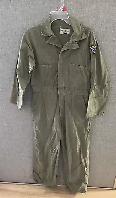 RAY BEERS Topeka US Army HBT Mechanic COVERALL JUMPSUIT Kanas State Guard #2 • $109.58