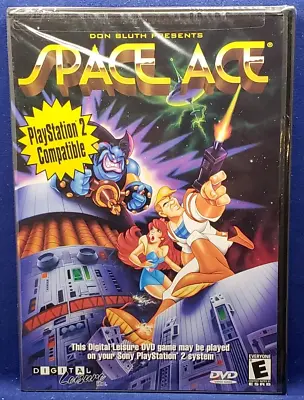 Don Bluth's Space Ace (DVD 1983 OOP Digital Leisure Game) PS2 Compatible • $12.49