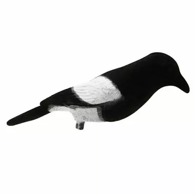 Realistic Decoy Trap Tool Garden Decoration Flocking Magpie Hunting Bait Durable • £7.99