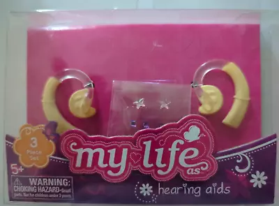 My Life As Doll Hearing Aids With Earring Stickers 18  Doll Accessories NEW • $12