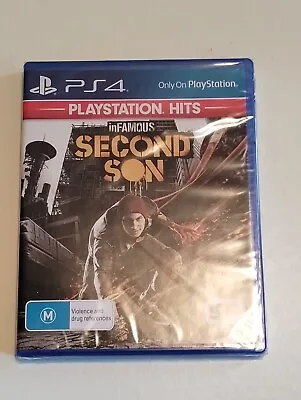 Infamous Second Son Playstation 4 PS4 Brand New Sealed AU • $24.95