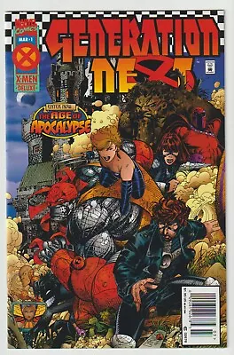 1995 Marvel Comics GENERATION NEXT #1 Comic Book X-MEN DELUXE AGE OF APOCALYPSE • $3.90