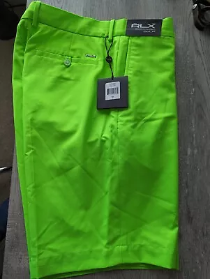 Polo RLX Golf Shorts 34 - Campo Lime • $30