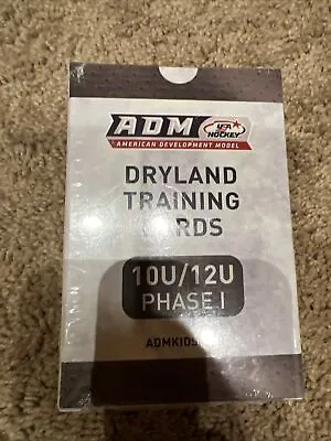New Adm Usa Hockey Dryland Training Cards Phase I 10u / 12u Youth Learning Play • $8