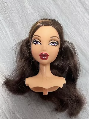 Barbie My Scene Swappin' Style Nolee Doll Bling Glitter Makeup Raven Hair • $59.98