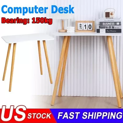 Computer Desk Study Table Student Teens Study Work PC Desk 27.56 Inch White Desk • $38.99