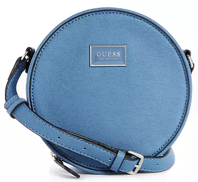 GUESS SIMMONS CROSSBODY BAG HANDBAG Blue • BRAND NEW WITH TAG • AUTHENTIC • $69.95