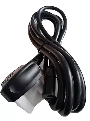 £1.99 • Buy IEC Kettle Lead Power Cable 3 Pin UK Plug For PC Monitor TV UPS C13. 1.8 Metres.