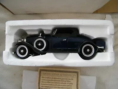 National Motor Museum Mint 1/32 1931 Cadillac V-16 Roadster With Top Up NOS • $11.95