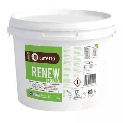 NEW CAFETTO RENEW DESCALER 2KG Decalcifier Decalcify Espresso Coffee Machine • $54.90