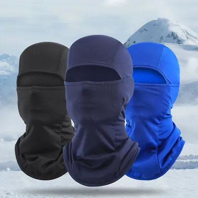 Cold Weather Men Balaclava Winter Head Cover Full Face Mask Motorcycle Gear • $10.99