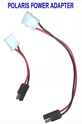 3-pin Polaris Snowmobile To 2-Pin SAE Power Adapter Cable • $17.95