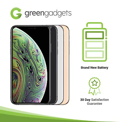 Apple IPhone XS New Batt Grey Silver Gold - Excellent  • $369