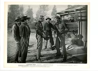 Vintage 8x10 Photo Randolph Scott In Coroner Creek 1948 Marguerite Chapman • $14.99