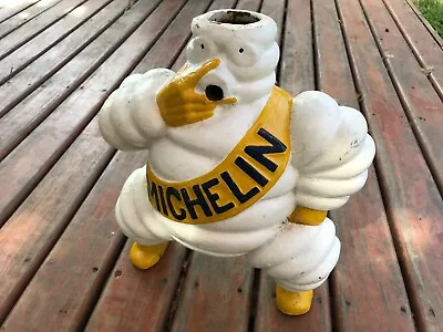 Vintage 1930 Cast Iron  Bibendum  Michelin Man • $2895