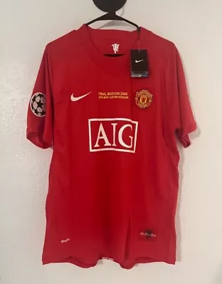 Paul Scholes 2008 Manchester United Champions League Final Home Jersey • $50