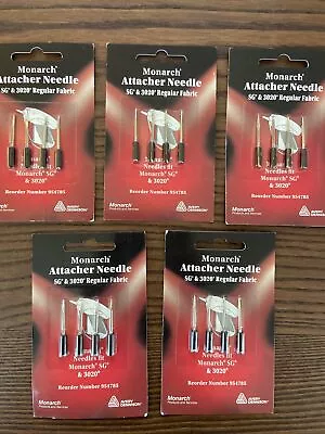 5 Pks Monarch 8 Attacher Needles For SG & 3020 Avery Dennison - NEW • $10.99