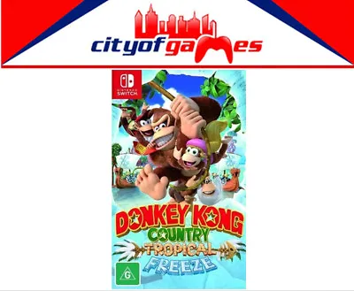 Donkey Kong Country Tropical Freeze Nintendo Switch Game New & Sealed  • $76.95