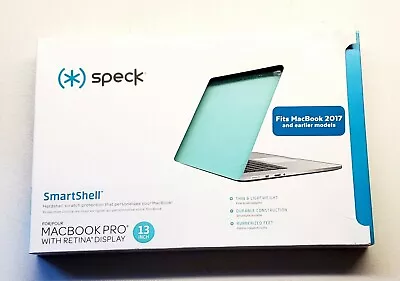 NEW Speck SmartShell Case MacBook Pro 13-Inch With Retina Display Aqua Color   • $18.99