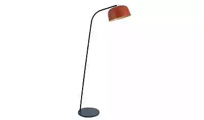 Habitat Eero 150cm Tall Leaning 60W Floor Lamp - Orange & Teal - E27 - UK SELLER • £39.99