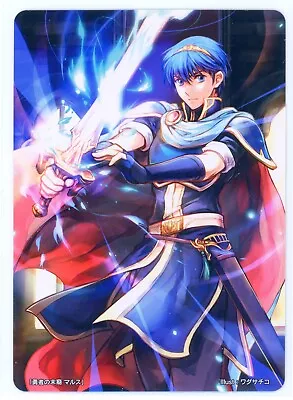 Marth - Fire Emblem 0 Cipher Marker Card - Blazing Blade - 05/2016 Prize Promo • $4.99