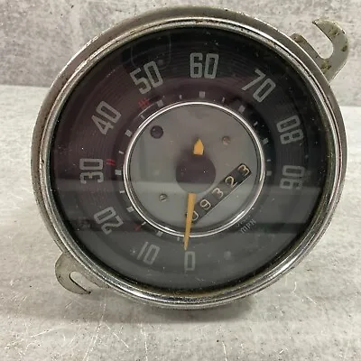 Vintage 1960s-1970s Volkswagen VW Karmann Ghia VDO 0-90 MPH Speedometer • $138