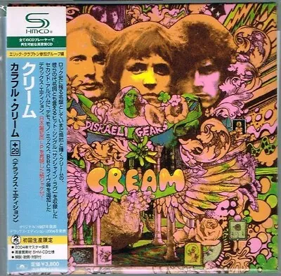 Cream  Disraeli Gears  Deluxe Edition Japan LTD Mini LP 2SHM-CD Paper Sleeve OBI • $34.99