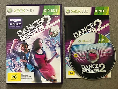 XBOX 360 Game - DANCE CENTRAL 2  - Complete With Instructions • $12.50