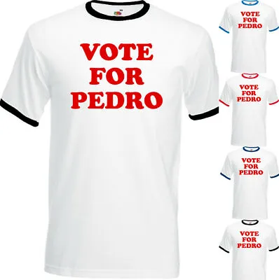 VOTE FOR PEDRO T-SHIRT Napoleon Dynamite Pedro Sánchez Movie Film Tee Top • £10.98