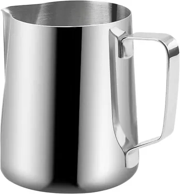 $13.95 • Buy 16 Oz Espresso Coffee Milk Frothing Steaming Stainless Steel Pitcher