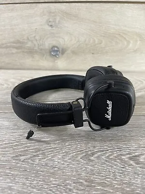 Marshall Major 3 III Headphones Bluetooth Black Unit Only • $41.99