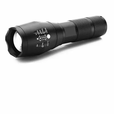 9000LM XML T6 LED Tactical Police Military Flashlight 18650 Battery Charger Case • $10.69