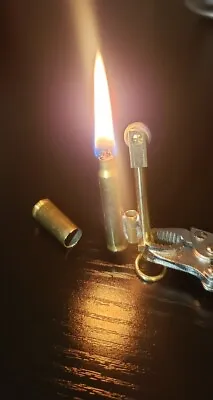 WW1 WW2 STYLE BULLET TRENCH LIGHTER Zippo Fluid Saves Fuel Vintage Retro • $16.79