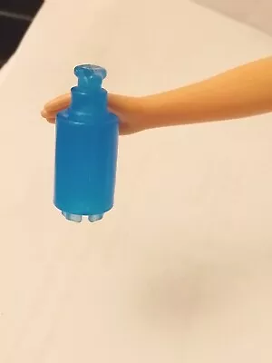 Barbie Doll Blue Hand Sanitizer Wash Cream Bottle Pump Dispenser • £1
