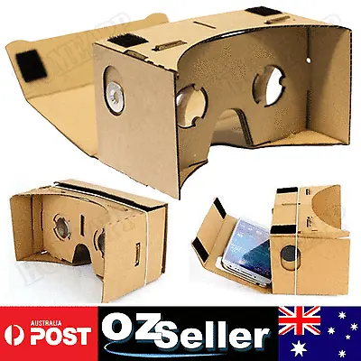 $4.78 • Buy Cardboard 3D Glasses VR Box Virtual Reality Google Video Film For Android Phone