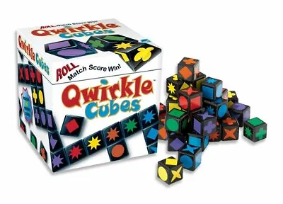 Mindware Qwirkle Cubes Strategy And Logic Game - Roll Match Score Win • £25.99