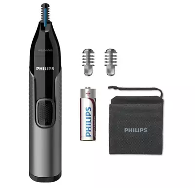 Philips Series 3000 Nose Ear Eyebrow Hair Trimmer Shaver/Comb Washable NT3650/16 • $36.99