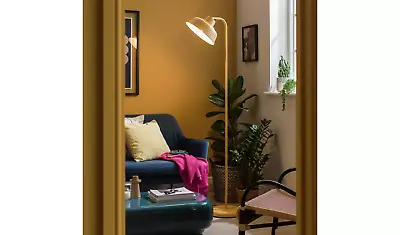 Habitat Benson Floor Lamp – Mustard FREE P&P • £40.99