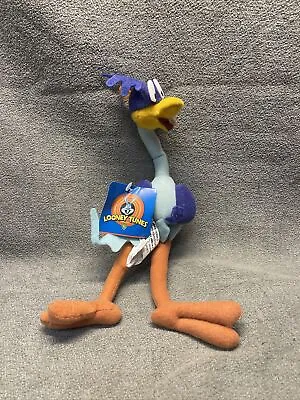 NOS Vintage Looney Tunes Warner Bros Road Runner Plush KG • $20