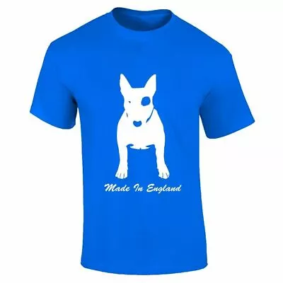 Premium English Bull Terrier Made In England Mens Lot Top Dog Design T Shirt • £9.99