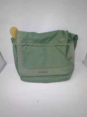 TUMI T-Tech Crossbody Messenger Large Laptop Carry Bag Green 5112LCH • $59.99