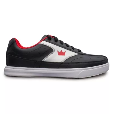 Brunswick Renegade BLACK/RED Mens Bowling Shoes • $52.95