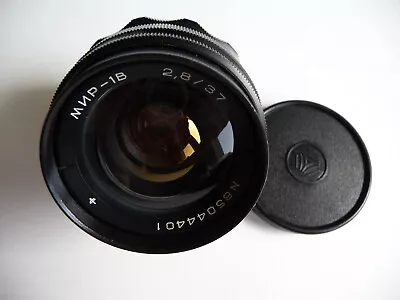 Mir-1B (Mir-1V) F/2.8 37mm M42 Soviet Wide Angle Lens + Photo Examples! • $95.99