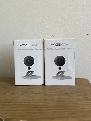 Pair Of Wayze Cam 1080p HD Indoor Wireless Smart Home Security Cameras • $180