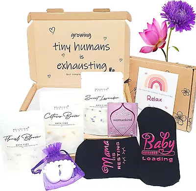 Baby Shower Mum To Be Gift Set Pregnancy Gifts For Expecting Mums Organic Vegan • £22.17