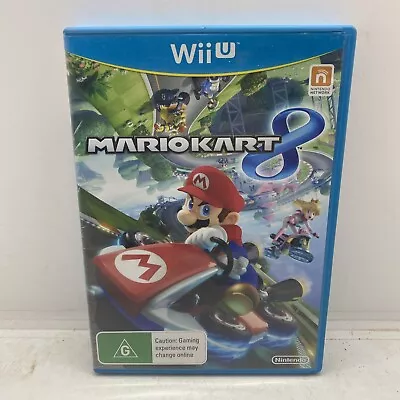 Mario Kart 8 Nintendo Wii U Free Postage AU Seller • $18.99