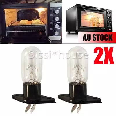 2PCS Panasonic Microwave Oven Lamp Light Globe Bulb NN-ST557W NN-ST671S 20W AU • $14.90