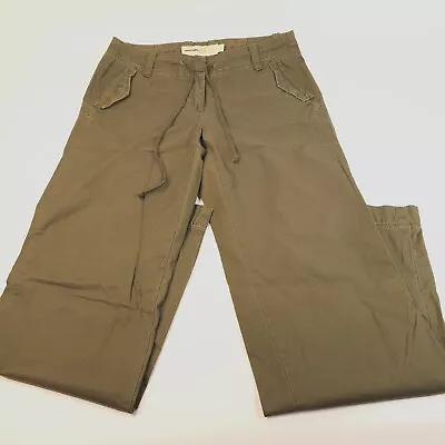 J. Crew Womens Chino Pants Size 2P Classic Twill City Fit 28x30 Brown Flare  • $22.50