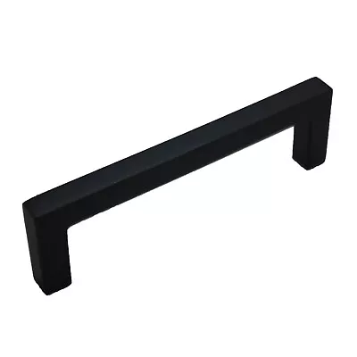 $2.10 • Buy Belwith Heritage Design 3-3/4  Square Handle Cabinet Pull Black R078429MBX