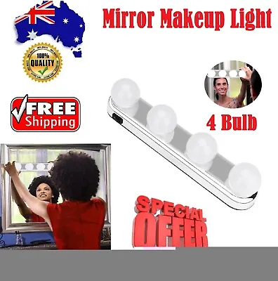 Makeup LED For Mirror With Light Bulbs Vanity Cosmetic Hollywood Light Suction • $21.49